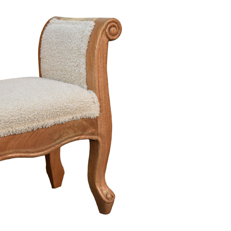 Currington Cotton Upholstered Bench