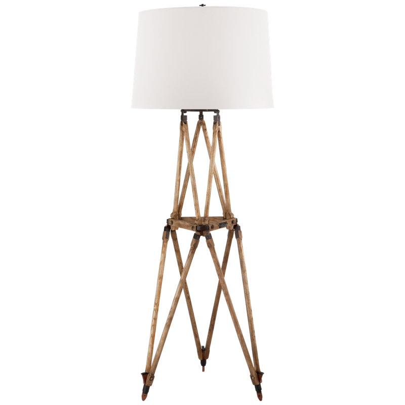 Lampe trépied 2 lumières Ralph Lauren Quincy
