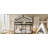 Twin Over Twin Wood Bunk Bed With Tent-32255335