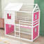 Wood Playhouse Tent Bed Frame With Roof-1578045429-1578045433