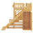 Twin Over Full Bunk Bed With Slide And Staircase, Storage Shelf And Wardrobe,  Wood Loft Bunk Bed With House Design Safety Guardrail-592828973