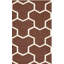 Tapis brun / ivoire en laine touffeté à la main Deedgra-1258731560