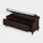 Humdan Fabric Upholstered Storage Bench-1050264412
