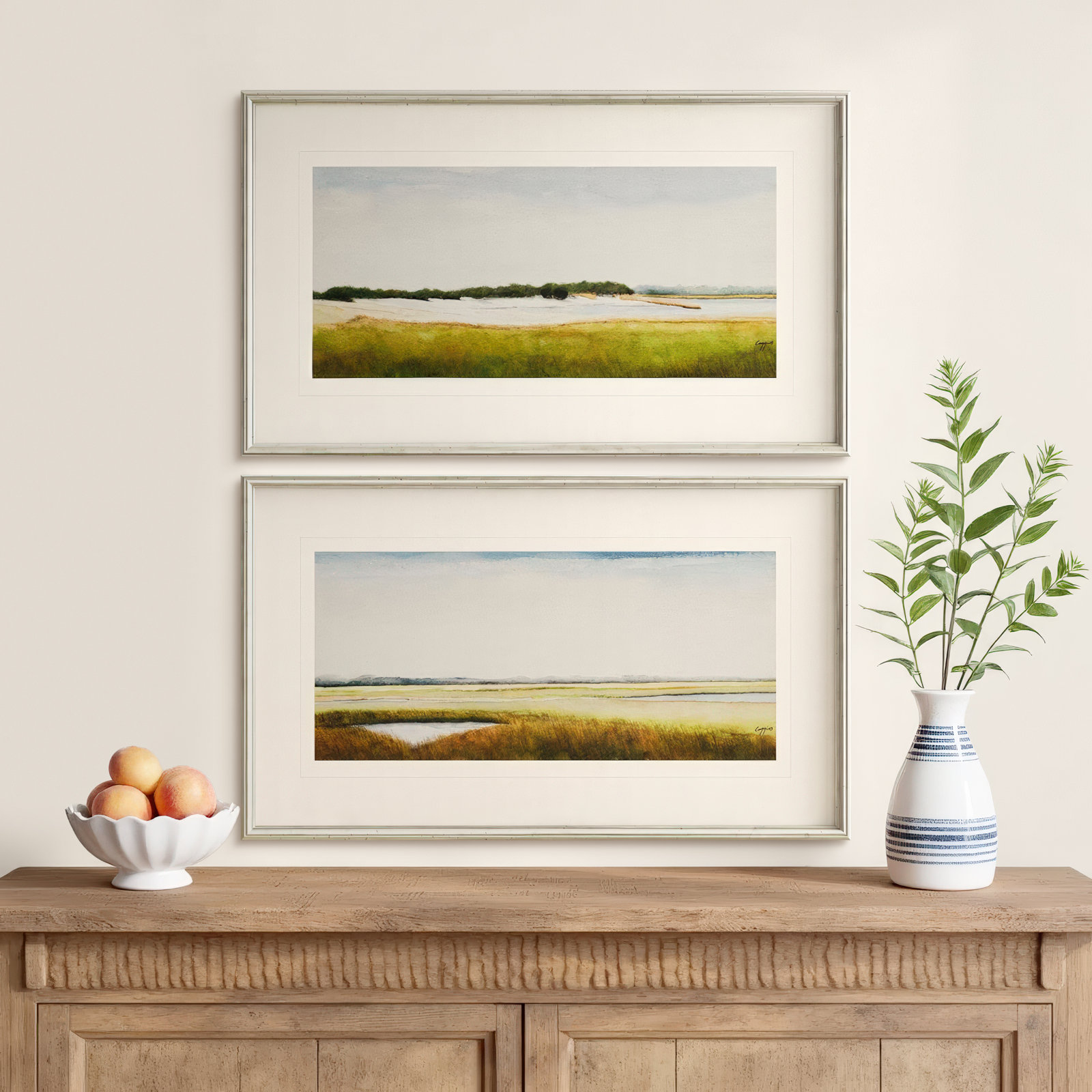 Fritz "Marshlands II" 2-Piece Painting Set