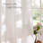  Semi Sheer Linen Curtains, Rod Pocket & Back Tab Thick Flax Blend Privacy with Light Filtering Window Treatments for Bedroom/Living Room, 2 Panels-1683570757-1683570762