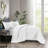 Pointehaven White Velvet Oversized Diamond Quilt Set, Full-117339333-117339335