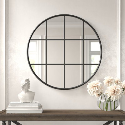 Kaylie Metal Flat Wall Mirror