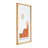 Wood Framed Abstract Wall Art