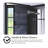 12" Rectangular Medicine Cabinet With Mirror