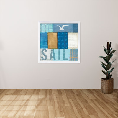 «Beachscape Collage V», art textuel