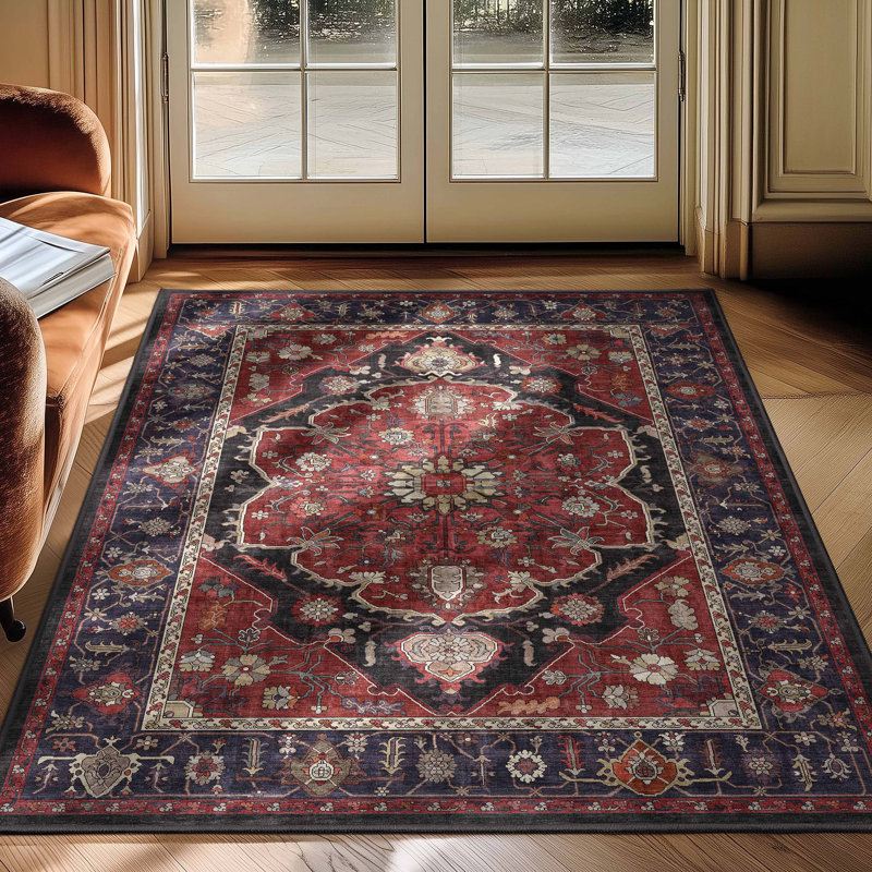 Tapis beige Bungalow Bungalow Aylena Hereke, Rectangle 3 pi 3 po x 5 pi