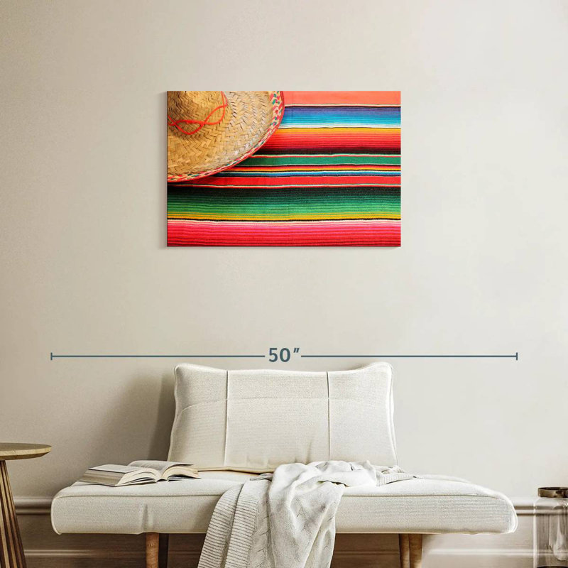 Poncho et sombrero Vanna, H 20 po x l 30 po