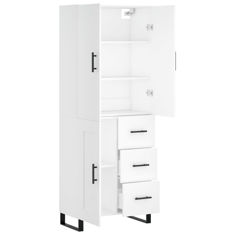 Bhawani 69.5cm Sideboard, White