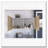 White and Light Oak Rectangle 2-Door Wall Cabinet