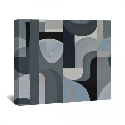 Shapes Canvas Wrap - Décoration murale abstraite