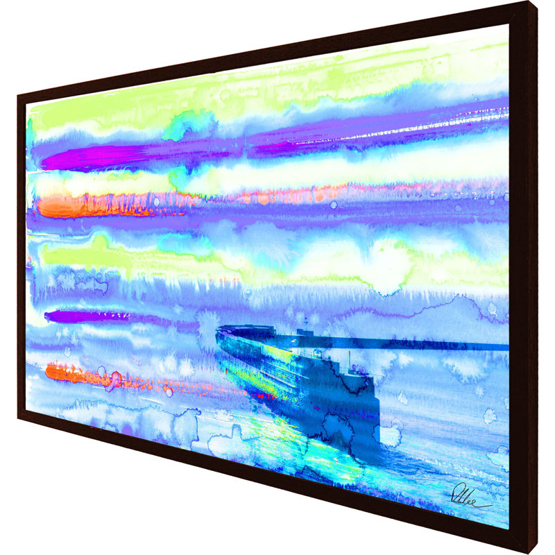 Single Picture Frame Print, 51cm H x 76cm W x 4cm D, Brown