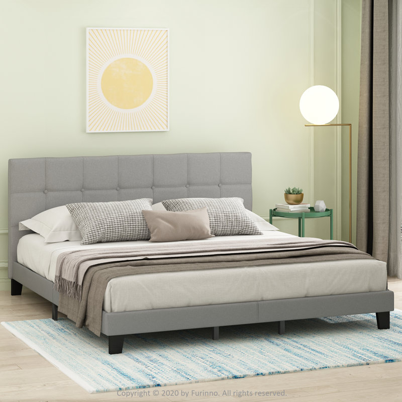 Alpern Upholstered Bed, Super King (6')
