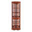 Vitrine d'angle avec 5 tablettes et éclairage-809507971