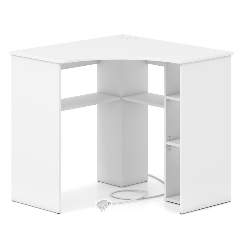 L-Shaped MDF Computer Desk