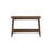 Lamonte Walnut Sofa Table W/Shelf