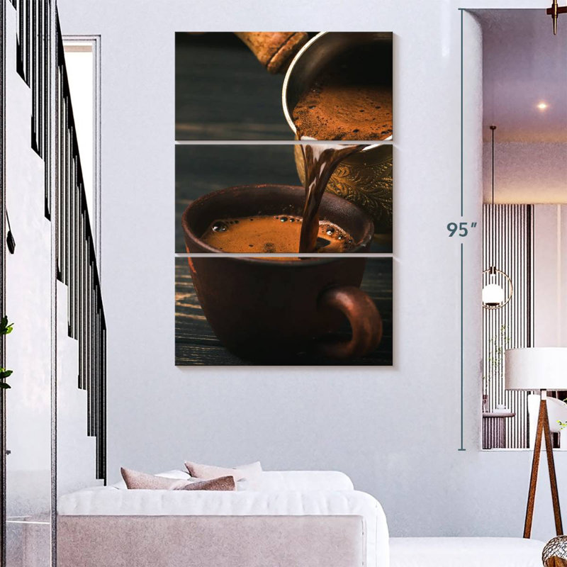 Yarlin Pouring Turkish Coffee, 32" H x 20" W