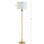 Lampe sur pied 61 po Lares
