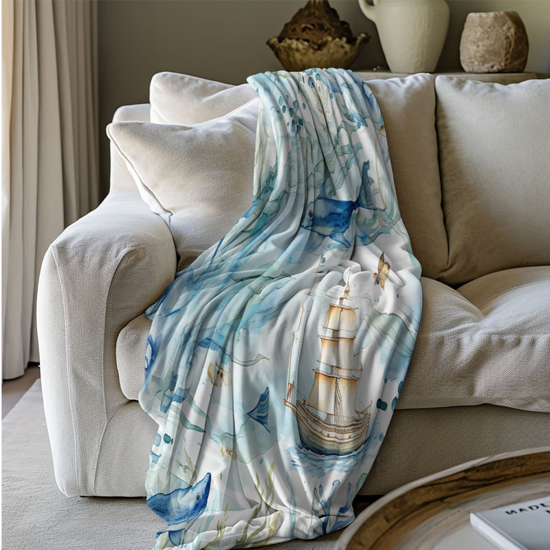 Grand Seas - 1 Piece Premium Blanket, Twin