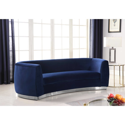 Breccan 91.5'' Velvet Sofa