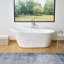 Baignoire de trempage autoportante 70 po x 34 po