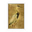 Gold Crane At Dusk I - Floater Frame Print on Canvas-1572203976-1545041874