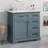 Bathroom Vanity with Ceramic Sink and 2 Tip-out Drawers-1125541429