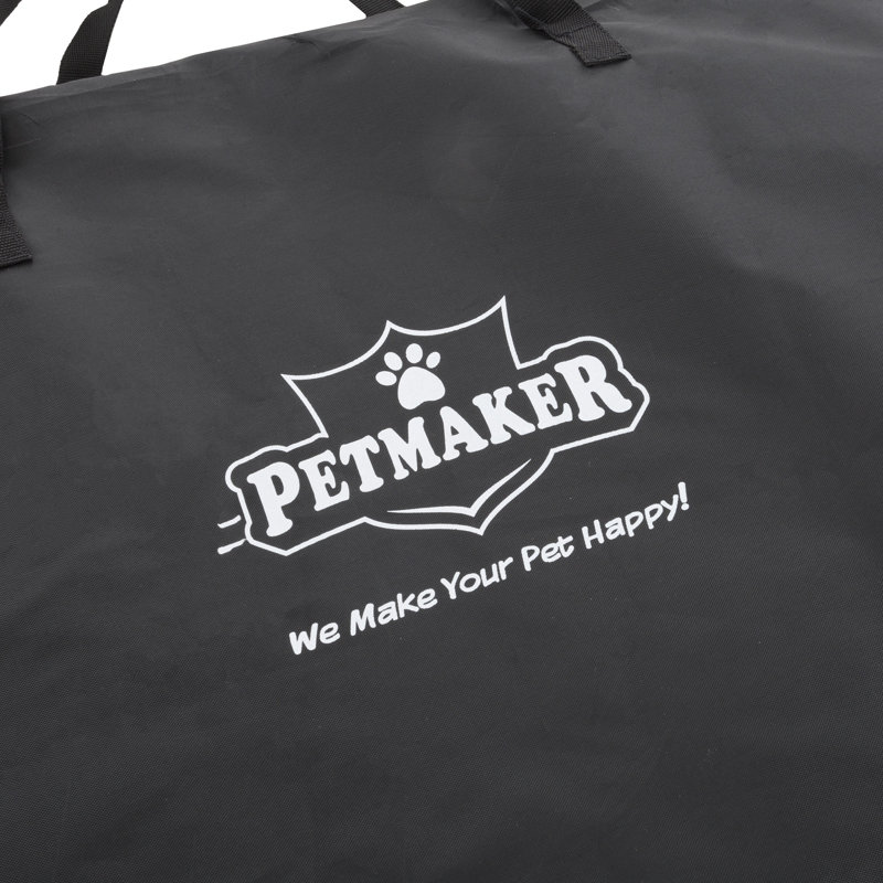 Parc pour animaux PETMAker, enclos pour chiots et petits chiens pliables d'intérieur et d'extérieur avec panneaux en filet, plateau à fermeture à glissière, sac de transport, cage de voyage légère pour le camping