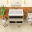 Meuble-lavabo mural simple 29,5 po avec plateau en résine-599051417