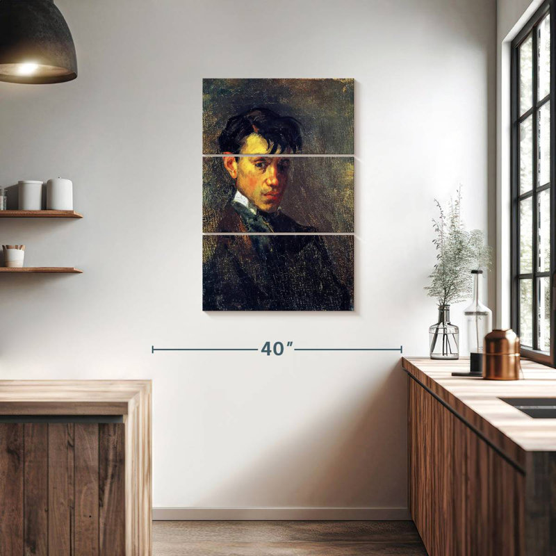 Autoportrait de Leisha, 1896, H 38 po x l 24 po