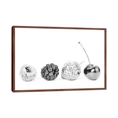 Silver Fruits by Kiki C Landon - Print on Canvas