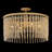 Fredrick Ramond Rubina Medium 6-Light Convertible Crystal Chandelier