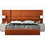 Lit plateforme tapissier Sapan-1322350990-1322351001