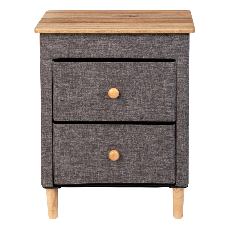 Commode d'appoint 2 tiroirs Kamalu
