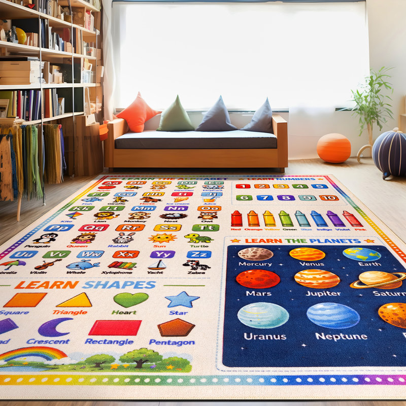 Bridgette Washable Indoor Rug, 5' x 7'