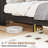 Revan Ivy Bronx Bed Frame With Storage Headboard&footboard, Wooden Platform Bed With Charging Station&led Light,no Box Spring Needed-910134177-910134206