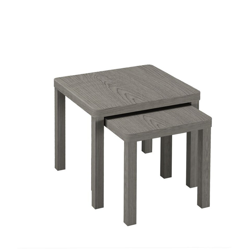 2 - Piece Living Room Table Set, Cedar Grey