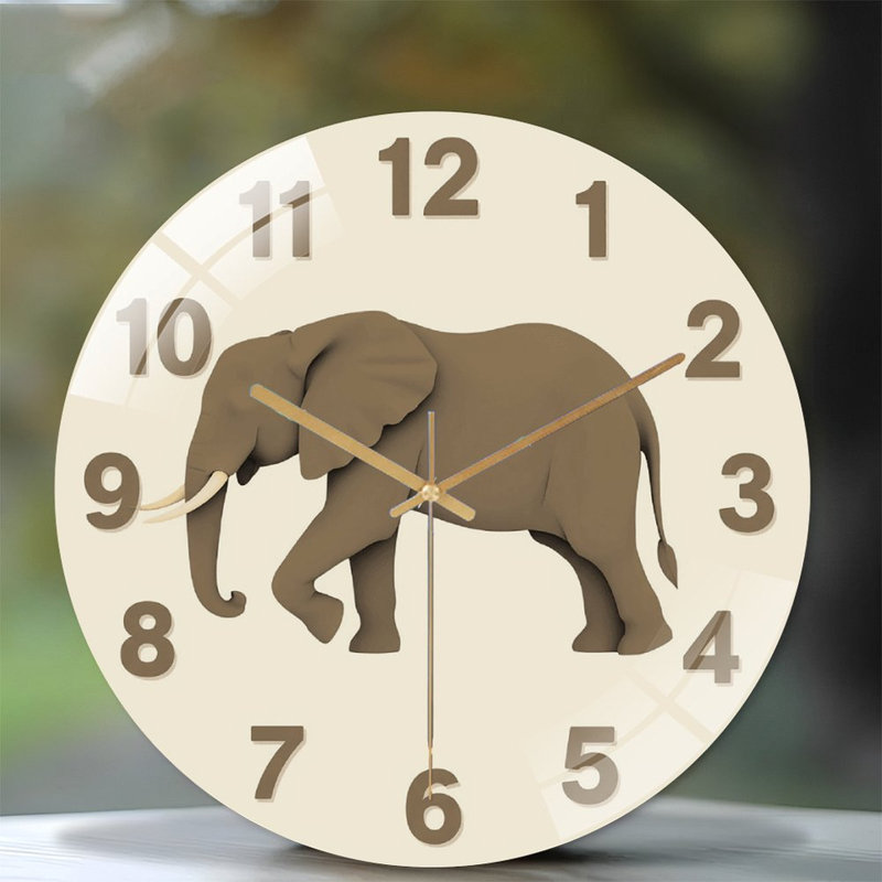Horloge murale Elephant