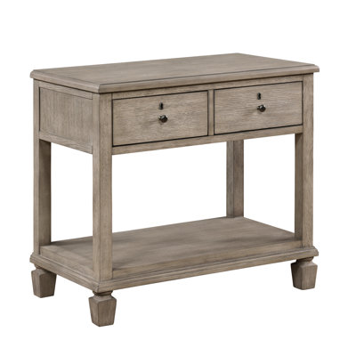 Table de chevet 2 tiroirs Harvetta