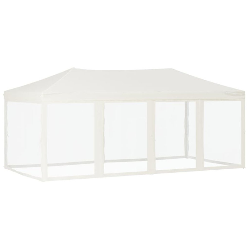 Alizai 6 x 3m Steel Party Tent, White, Cream
