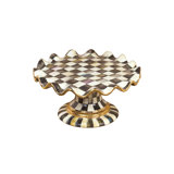 Courtly Check® Ceramic Fluted Cake Stand