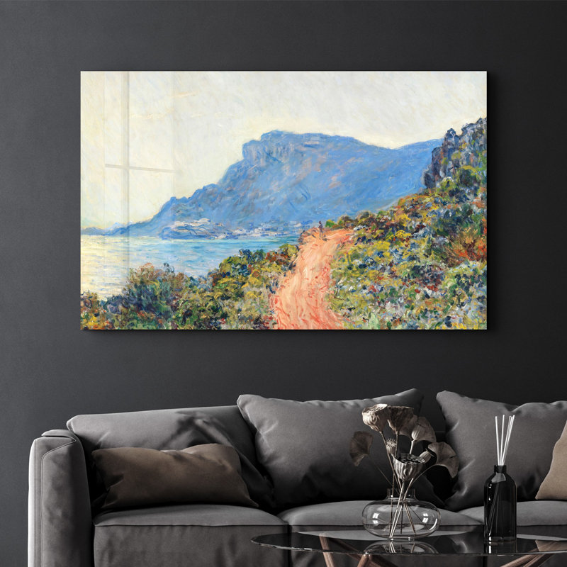 Élégante peinture murale en verre trempé de 13,8 po x 21,7 po | 100% verre trempé, épaisseur: 0,16 pouce | Imprimé UV pour des couleurs éclatantes | Parfait pour la décoration intérieure, le salon et les espaces de bureau