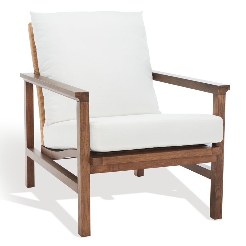 27.6" W Armchair, Walnut