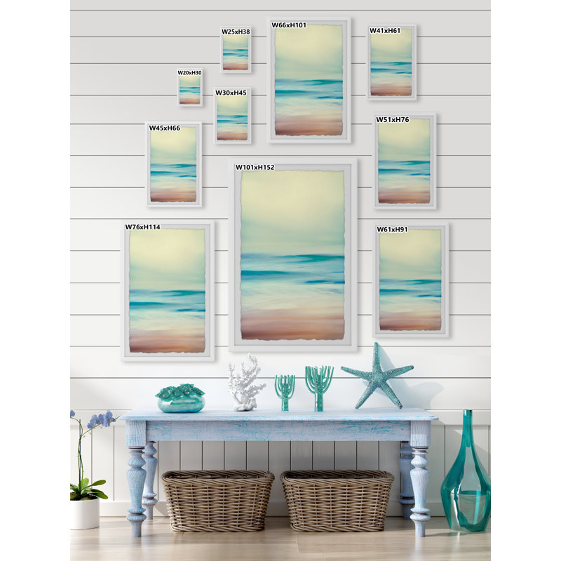 Life's A Wave by Marmont Hill - Single Picture Frame Print, 91cm H x 61cm W
