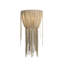 Leather Fringe Wall Sconce-96123506