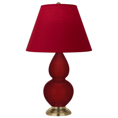Petite lampe d'appoint à double gourde
